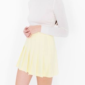 Yellow AA Tennis Skirt